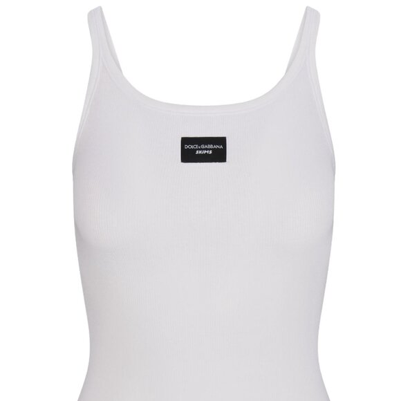 Dolce&Gabbana X Skims COTTON RIB SCOOP TANK Size: M. NEW! IN BOX - Picture 1 of 6